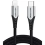 Vention Cable USB 2.0 Tipo-C a Lightning Macho 2m Gris y Negro